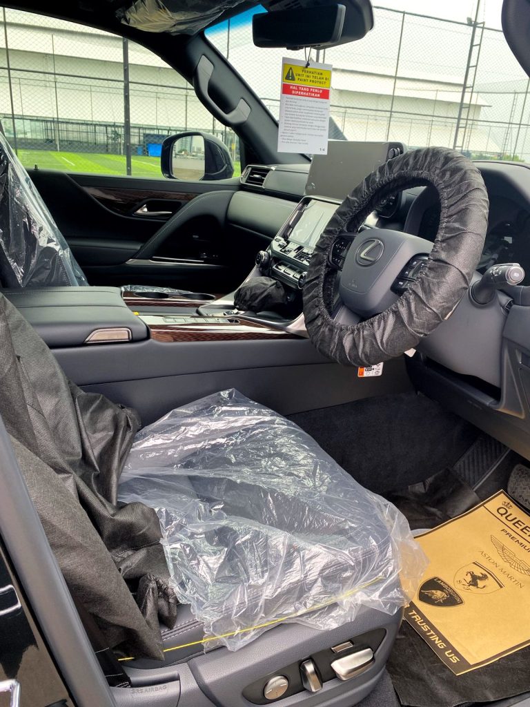 Interior Lexus LX700 2026 Indonesia Black 7 seater New Model 1