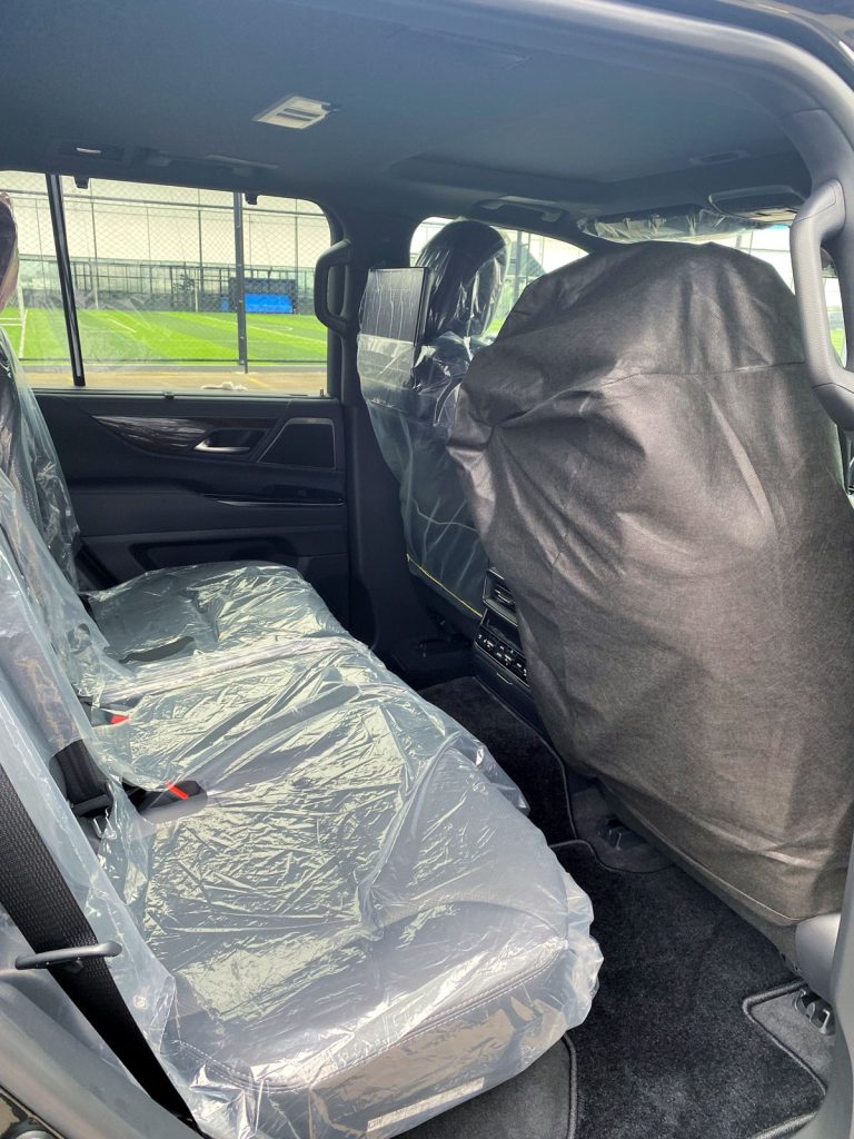 Interior Lexus LX700 2026 Indonesia Black 7 seater New Model 6